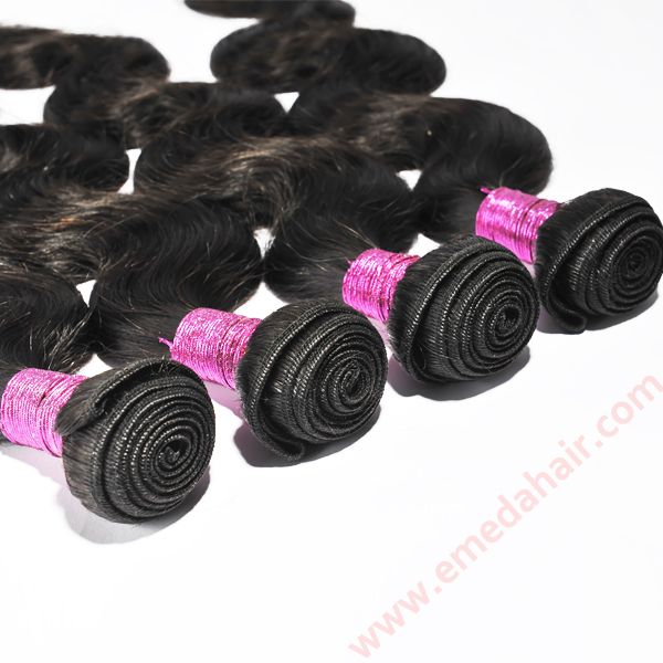 Factory Wholesale Price Human hair weave Body Wave 100g weight YL136